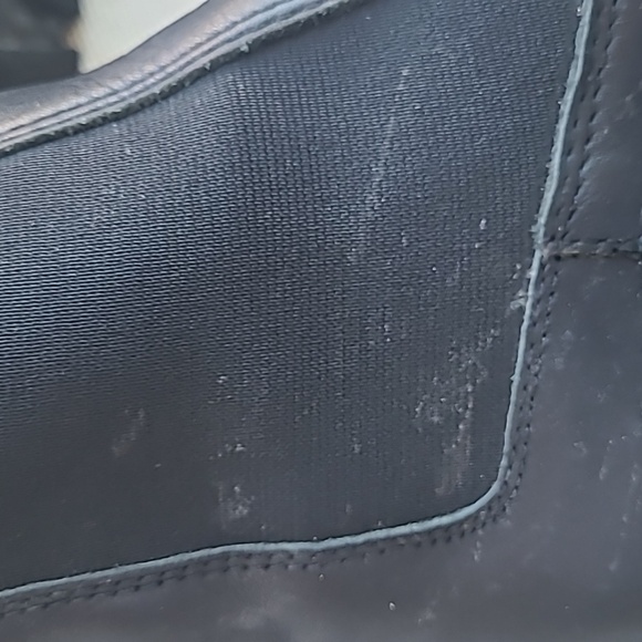 ZARA Leather Ankle Boots with Lug Sole - Picture 10 of 11